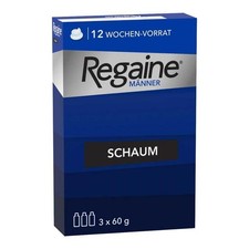Regaine Männer Schaum 5% · 3X60 ml · PZN 09100275 906552