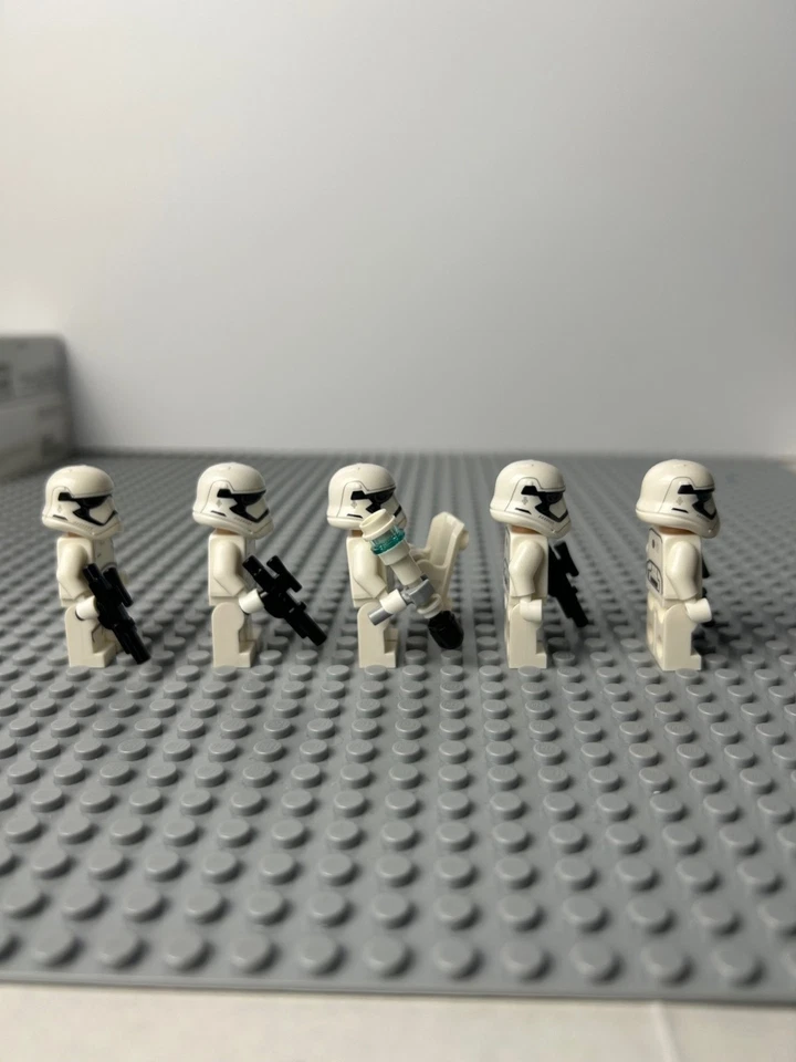 LEGO Star Wars Lot Of Five First Order Stormtrooper Minifigures - Image 2 of 4