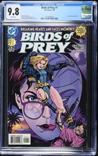 BIRDS OF PREY #1 CGC 9.8 WHITE PAGES GREG LAND COVER 1999 FREE SHIPPING