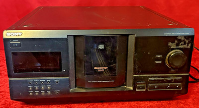 Sony CD Player CDP-CX220 200 Capacity Player No Remote