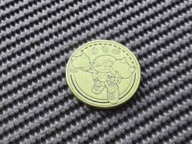 Knuckles Sonic Sega Shop UK Coin Medal Exclusive Rare Promo GENESIS SATURN CD 32