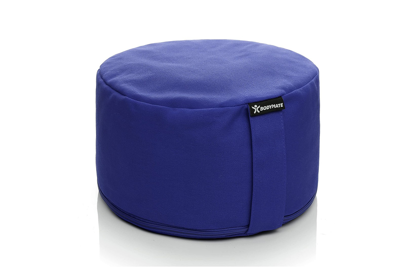 Zafu de yoga H16cm rembourrage en coques pour un alignement parfait du dos