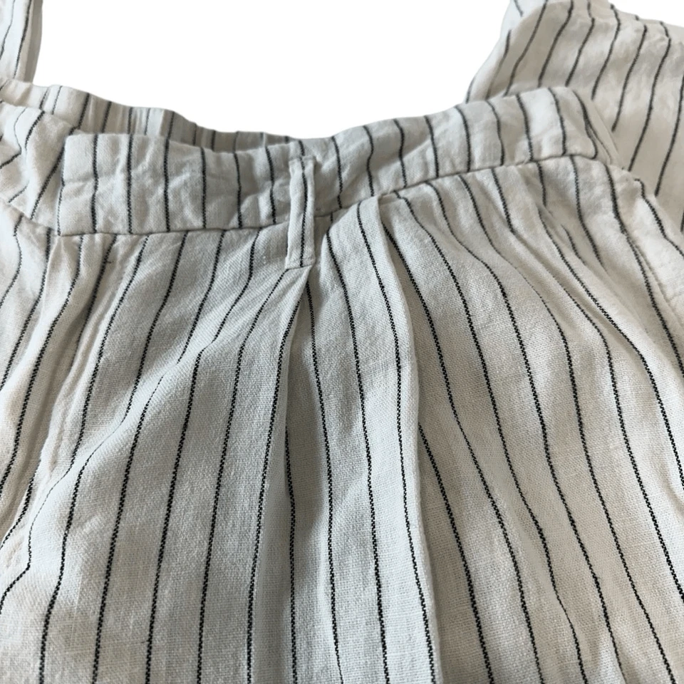 Pantalón de pierna ancha de tiro alto mezcla de lino A New Day, 12 Foto 4 de 4