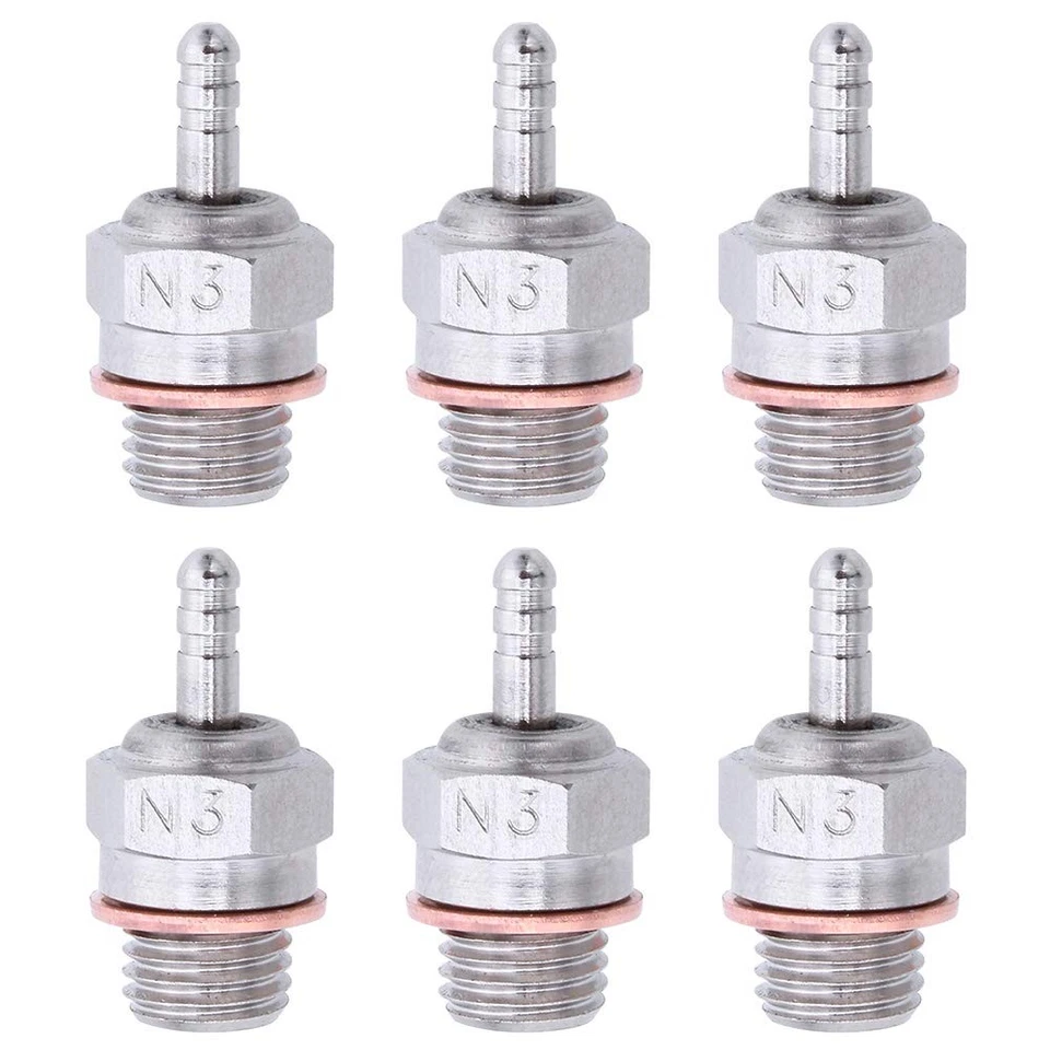 70117H Hot Glow Plug N3 No. #3 Spark Nitro Engine Parts Replace OS for Traxxa... - Image 4 of 4