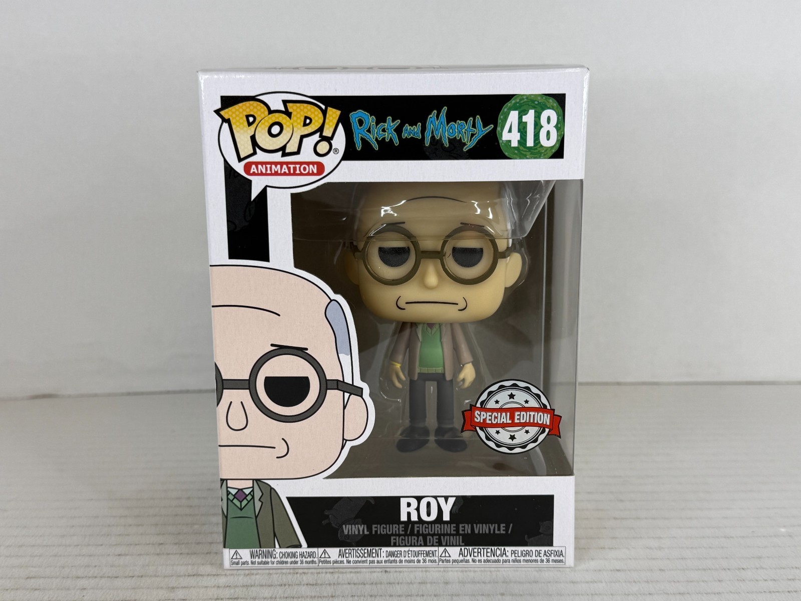 Vinilo Funko Pop - Animación - Rick Y Morty - Roy - #418