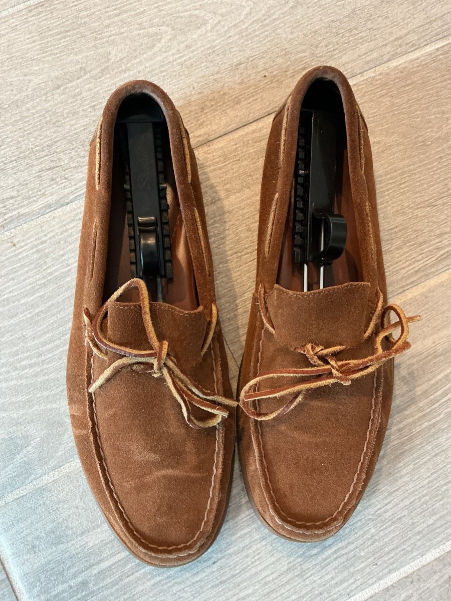 Polo Ralph Lauren Kalworth Brown Suede Slippers Men