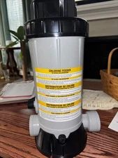 HYDROTOOLS #87502 In-Line Automatic Chlorine Feeder Chlorinator Swimline New