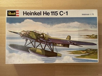 Heinkel He 115 C-1, Maßstab 1:72 Modell H-241- OVP- Vintage!