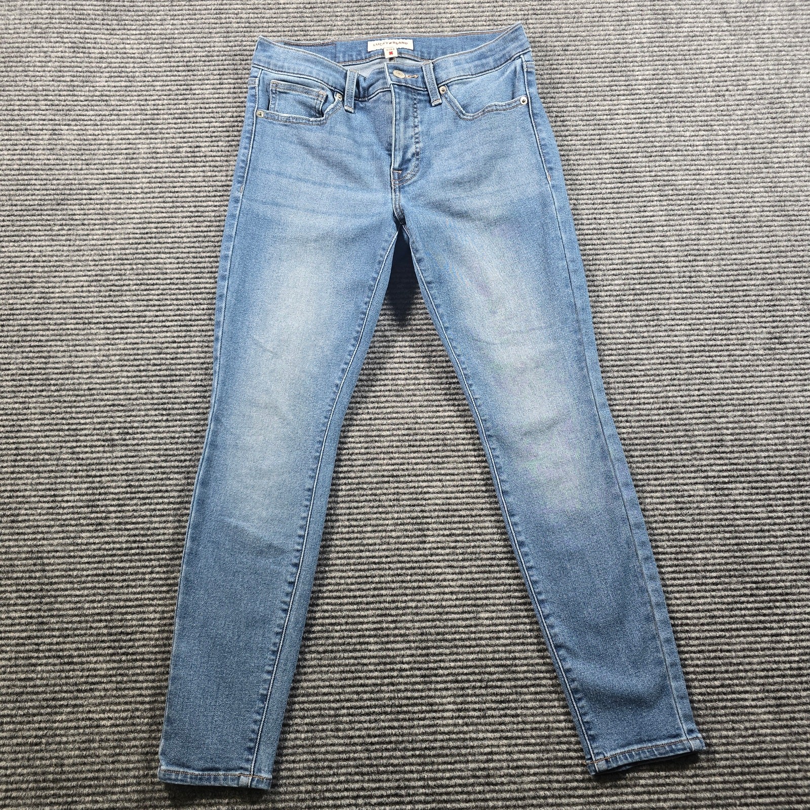 Lucky Brand Jeans Women's 6 28 Blue Ava Mid Rise Skinny Stretch