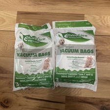 5 Kenmore Style C  Q 50558,55057,5055 Canister Anti Allergen Vacuum Bags A-19