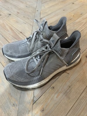 Adidas UltraBOOST 4.0 Continental Footwear White Men Running Shoes Boost Grey