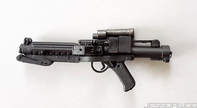 1/6 E-11 Blaster gun IG-88 droid figure ESB Star Wars Sideshow 12'' bounty hunter