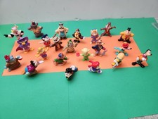 Lot of 22 Vintage Disney 1991 Kelloggs Cereal Duck Tales Goof Troop Toy Figures