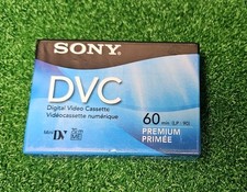 Sony DVM60PRR Premium Mini DV DVC Digital Video Cassette Tape New Sealed