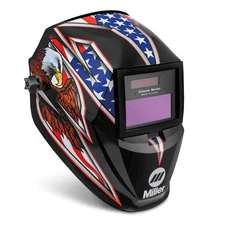 Miller 287820 Classic Series Welding Helmet with ClearLight Lens, Liberty