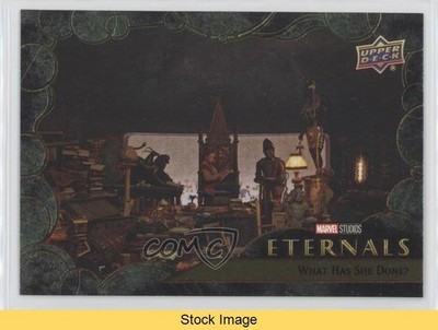 2023 Upper Deck Marvel Eternals Green Makkari What Has She Done? #34 READ kr0