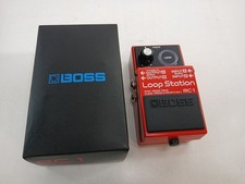 Boss Loop Station RC-1 Pedale per chitarra elettrica con scatola, manuale, testato