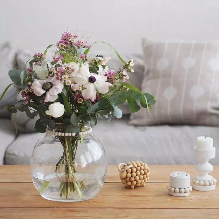 aarikka Kupla Flower Base Scandinavian Finland Vase