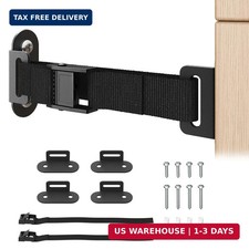 Anti Tip Furniture Anchors 2 Sets , Heavy Duty Furniture Wall Anchor, Earthquak