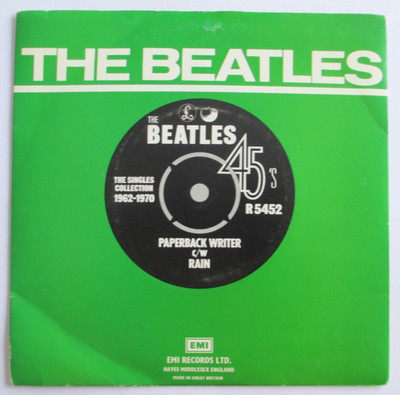 BEATLES Paperback Writer / Rain - Parlophone R 5452 - UK Press 1966