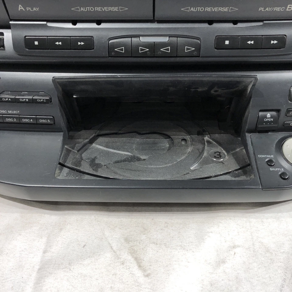 Vintage 1996 Sony LBT-D570 Stereo System Receiver - Tested - Image 3 of 4