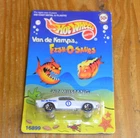 Vintage Hot Wheels 1996 Van de Kamp's Fish-O-Saurus 67 Mustang Mint On Card