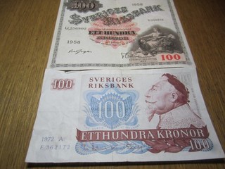 Schweden 2 x 100 KR
