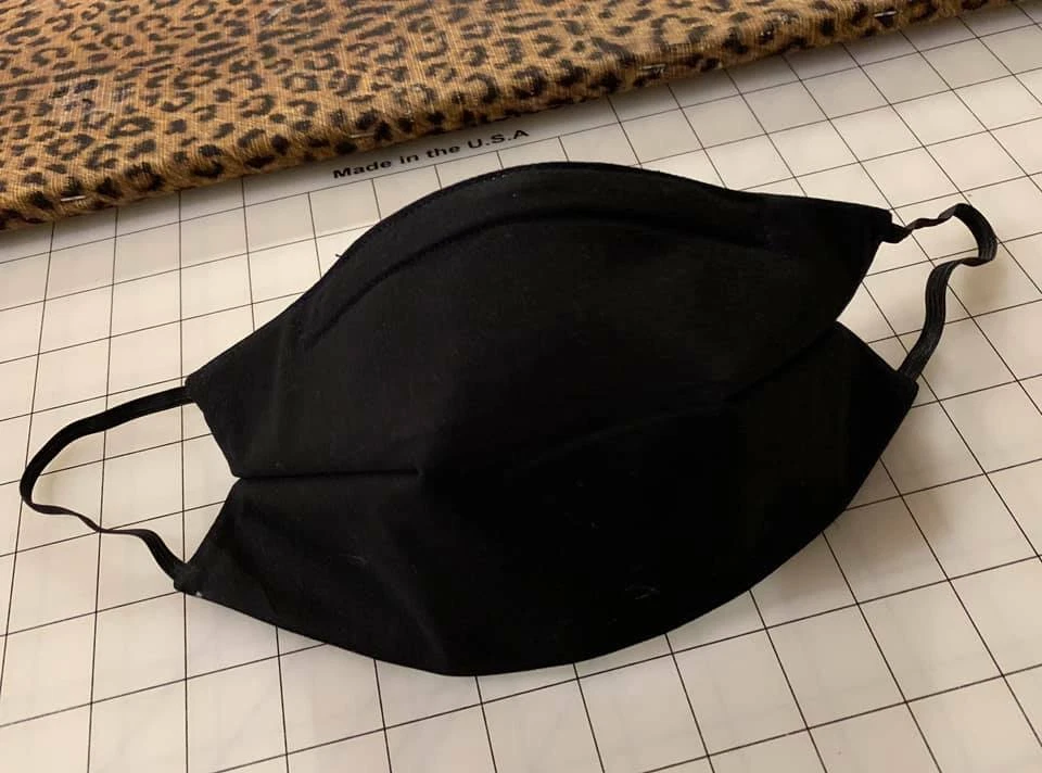 BonEful Fabric FQ Cotton Quilt Black Orange B&W Patchwork Block Halloween Square - Image 4 of 4