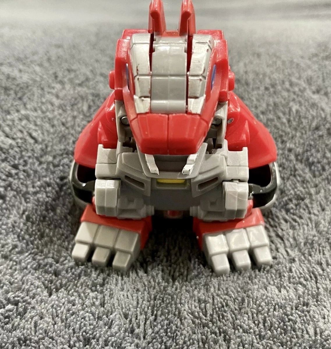 Imaginext Power Rangers Battle Armor Red Ranger T Rex Zord ONLY No Tail