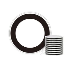 OnFireGuy 10pcs 36mm Black Ring 1/2oz Silver Koala Protective Coin Capsule Cases