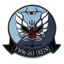 VMM-263 Thunder Chicken REIN 18.2 ACE Patch – Sew On, 4"
