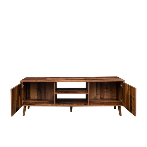 Modern TV Entertainment Furniture - 59'' Media Console for Primary Living Space - Picture 4 of 5