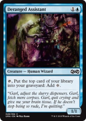 Deranged Assistant ~ Lightly Played Ultimate Masters MTG Magic UltimateMTG Blue 