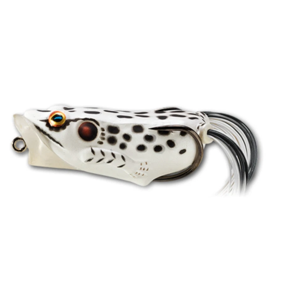 Señuelo Live Target Frog - Cuerpo hueco Popper (FHP55T) cualquier 8 colores 3/8 oz Topwater Foto 2 de 4