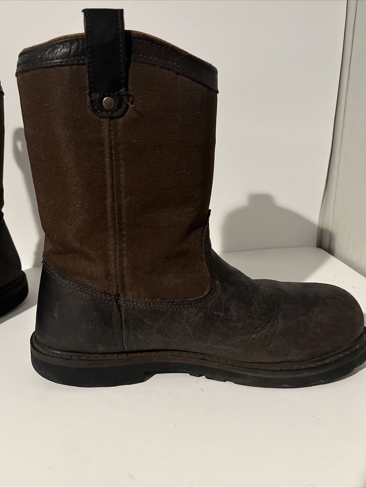 C.E. Schmidt Men’s 10” WP Brown Leather Steel Toe Work Boots Size 11 M ...