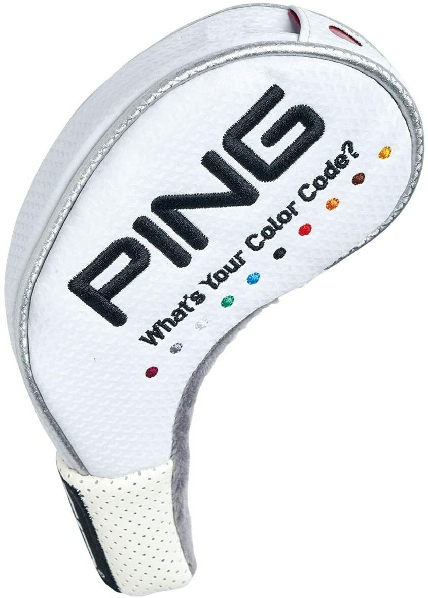 PING Golf Club Head Cover Color Code Iron Cover 8 Set White
