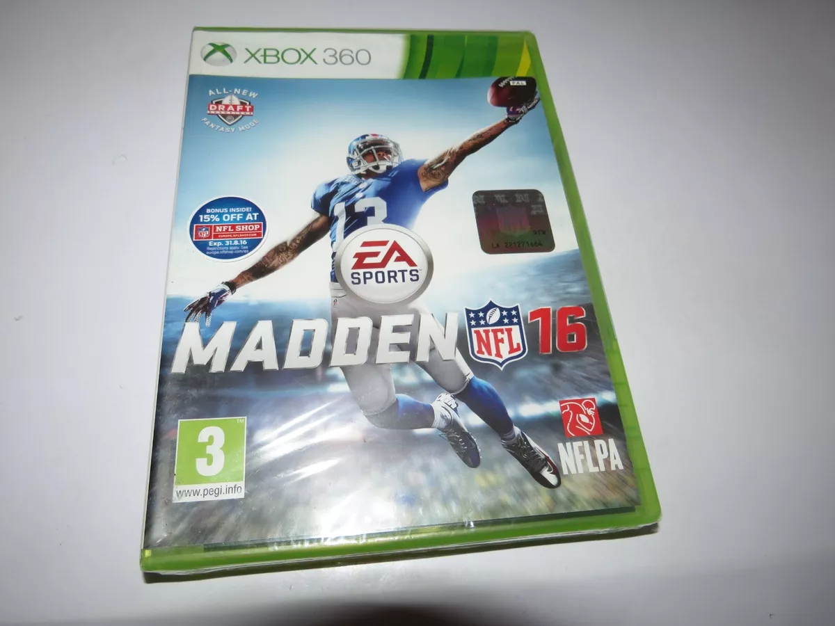 Madden NFL 16 Xbox 360