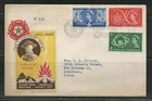 Stamps Great Britain,  FDC Jubilee Jamboree Boy Scout 1957