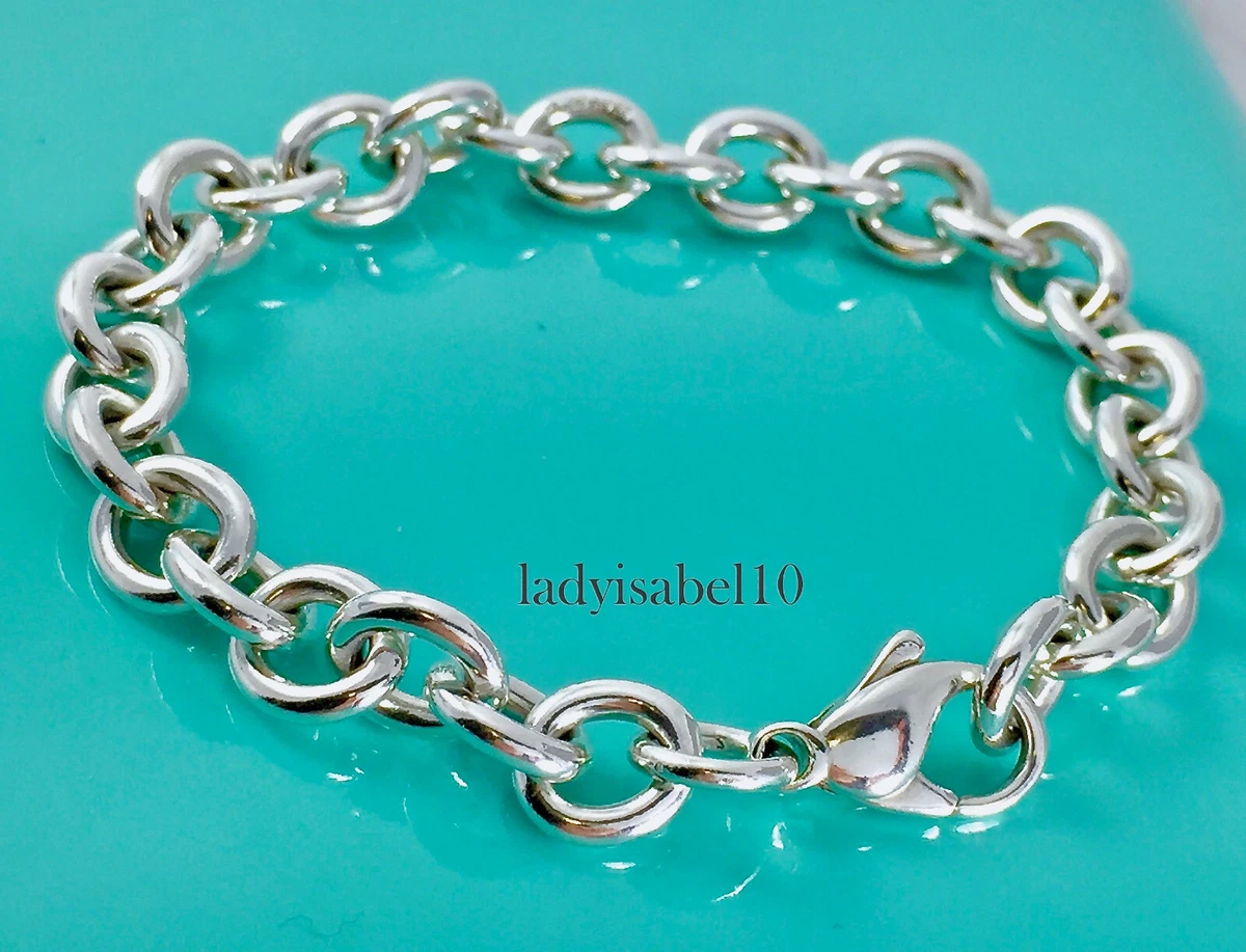 Ebay tiffany store bracelet silver
