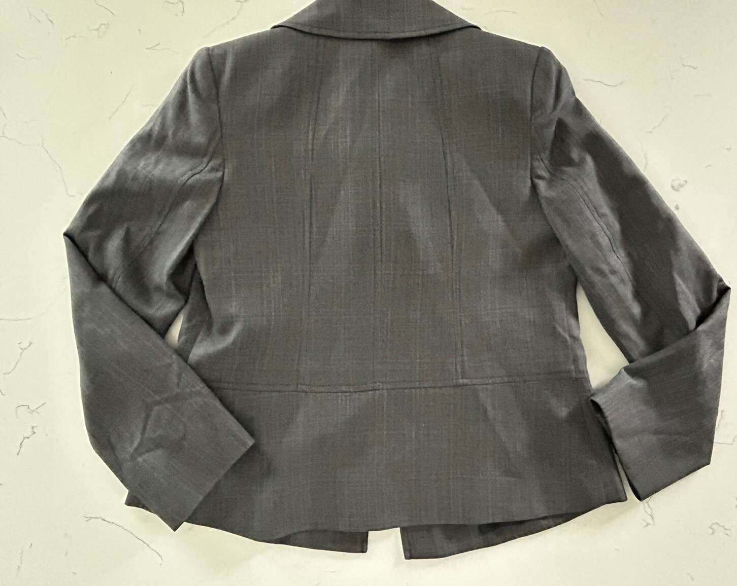 Pendleton Petite Size 4 100% Virgin Wool Gray Bla… - image 6