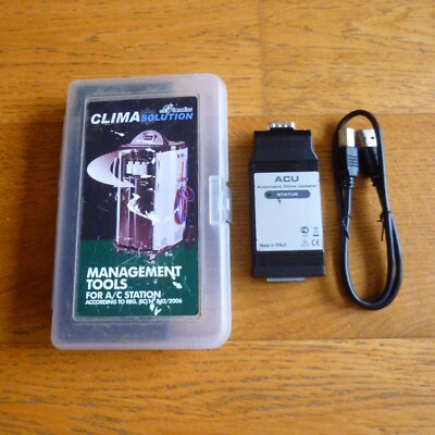 BrainBee Clima Solution Management Tools A/C AC Ladestation EG-Reg 842/2006