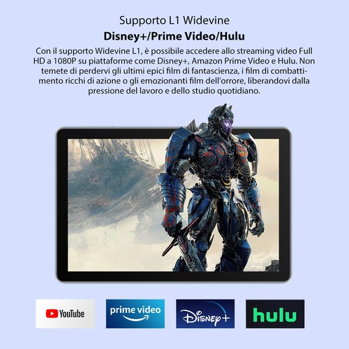 Blackview Tab 70 WiFi Android Tablet 10 Pollici HD+ 8GB+64GB 6580mAh WiFi 6 - Imagen 7 de 11