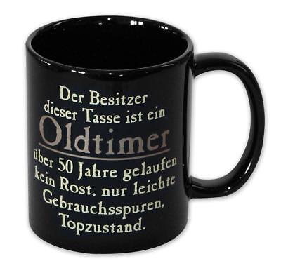 Oldtimer Tasse 50 Jahre Geburtstag Geschenk Kaffeetasse Kaffeebecher Keramik Neu Ebay