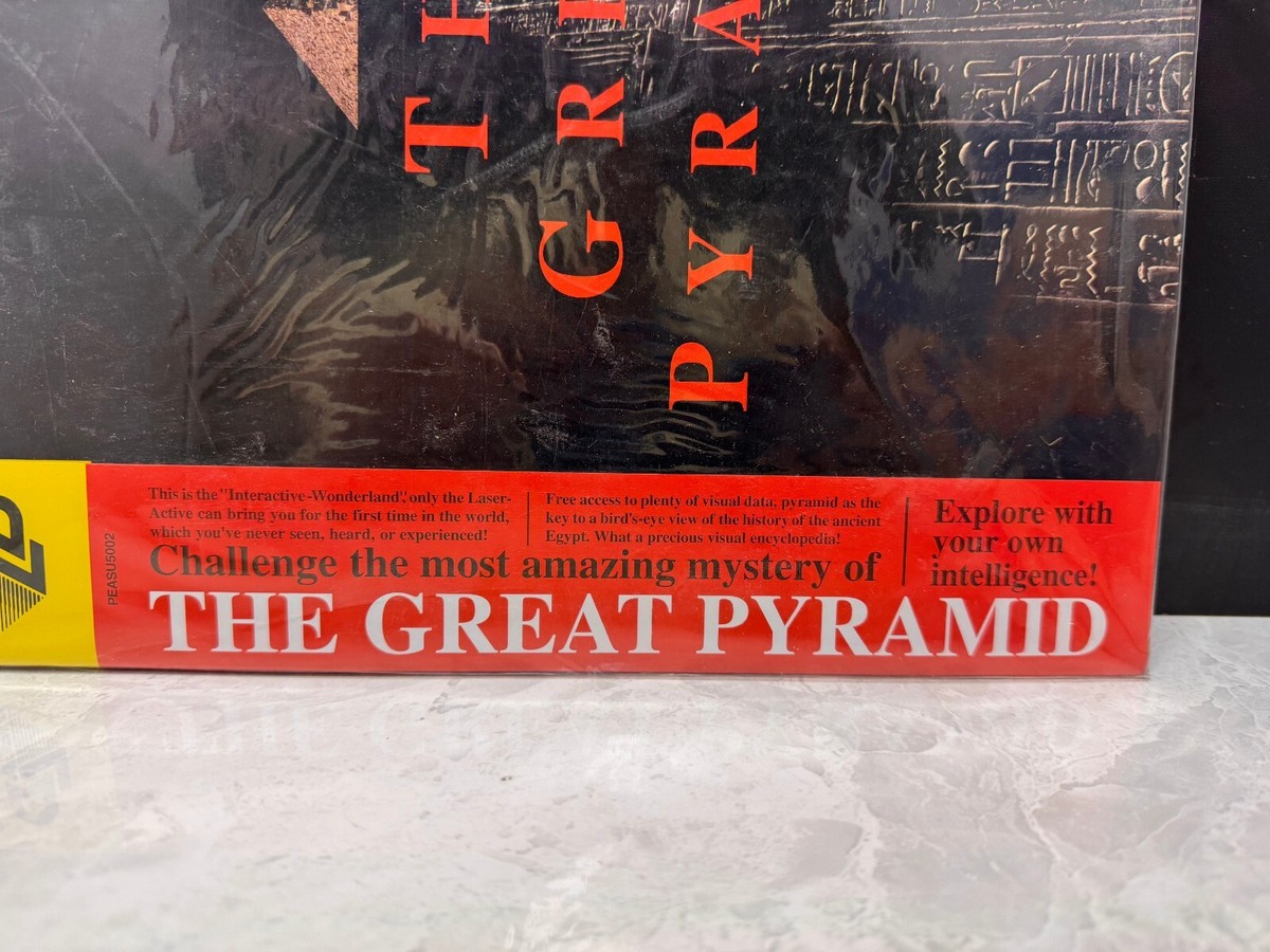 PIONEER Laser Active MEGA LD - THE GREAT PYRAMID NEW Rare