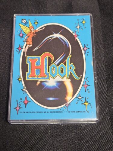 1991 HOOK THE MOVIE TRADING CARD STICKER SET ROBIN WILLIAMS PETER PAN- 11 Cards - Afbeelding 1 van 2