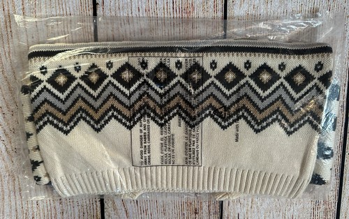 Gymboree Winter Wonderland Neutral Fair Isle Sweater - Size 6 - New - Picture 8 of 12