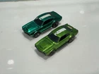 2 - Hot Wheels Redine 1969 Mighty Maverick Green Cars