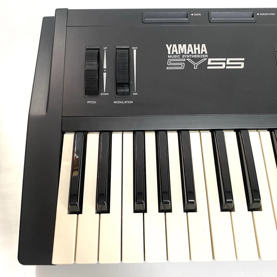 YAMAHA SY55 Synthesizer, 61 keys, with case Tested from Japan - Image 4 of 4