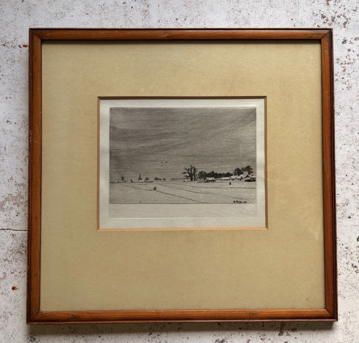 French Etching Signed for sale | eBay