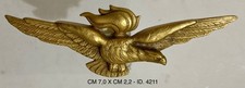 AERONAUTICA MILITARE PILOTA OSSERVATORE AQUILA BREVETTO IN ARGENTO REP. ITALIANA